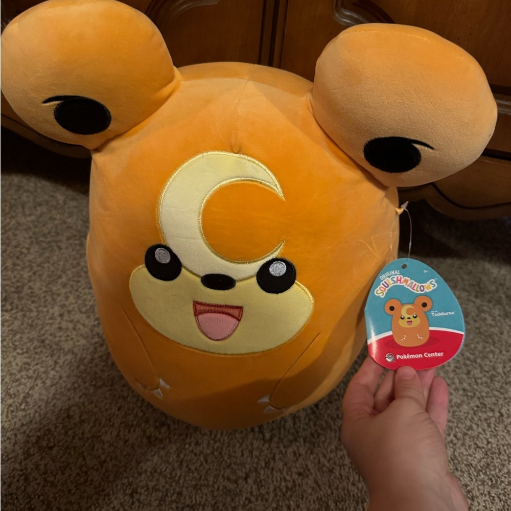Teddiursa Pokemon Center edition 12 inch squishmallow